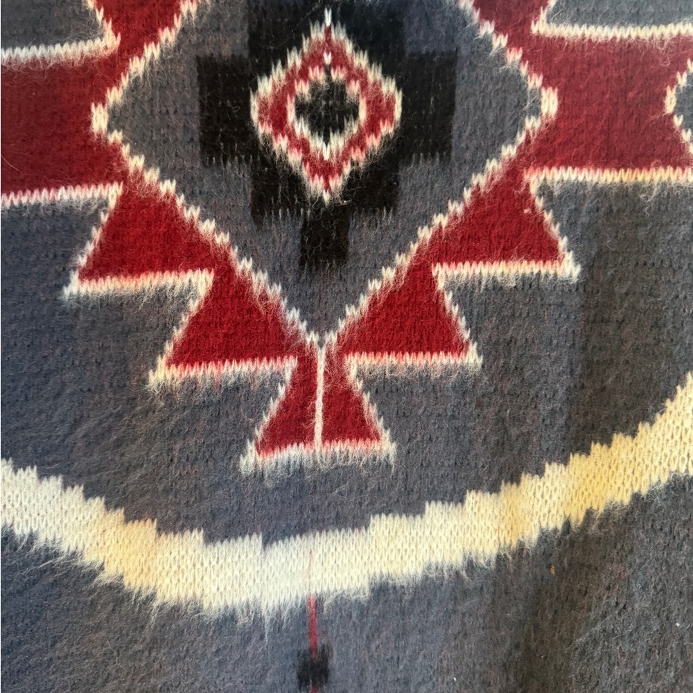 Gray And Red Patterned Women's Jacket - image 3